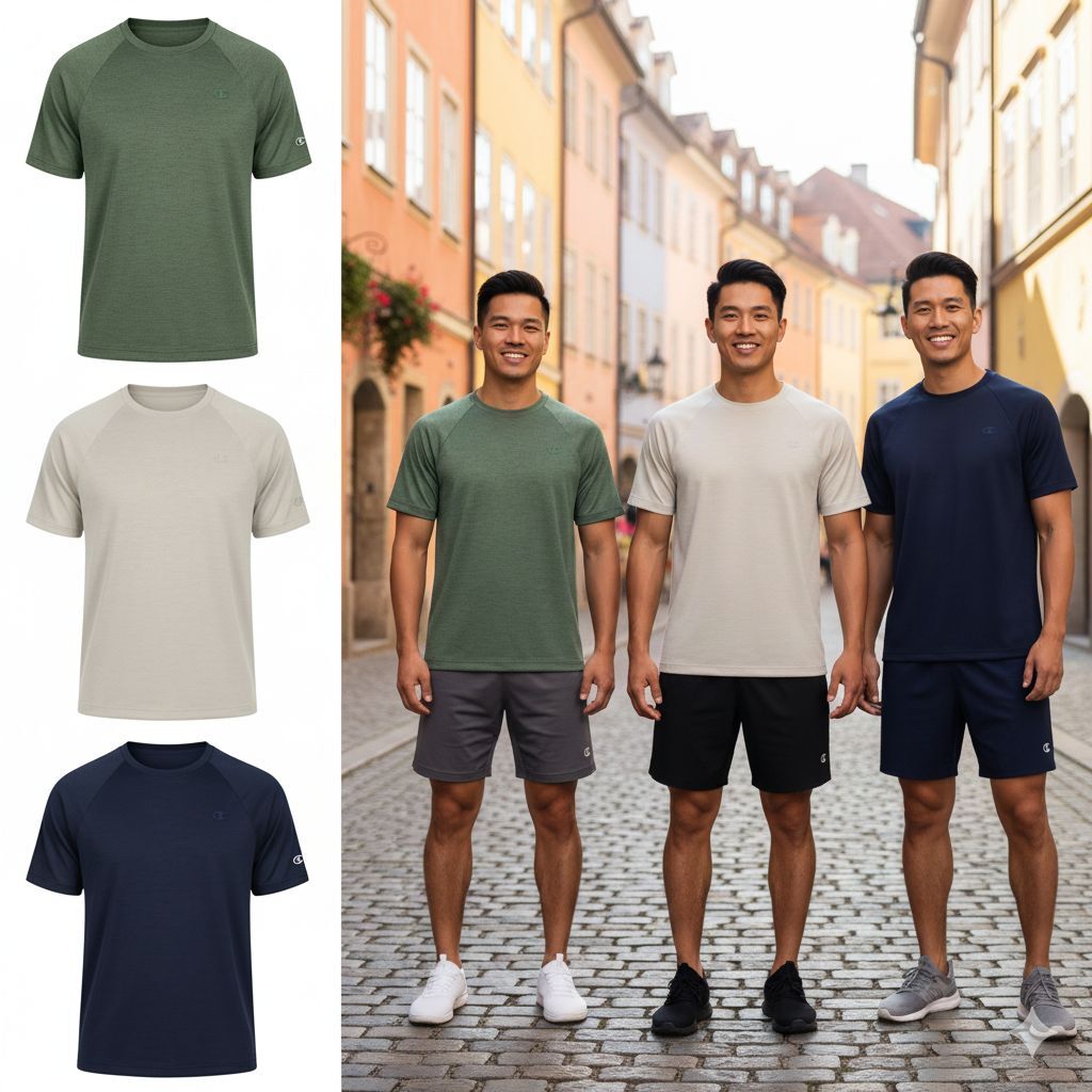 【預購】Q122006 Champion 男士運動T卹