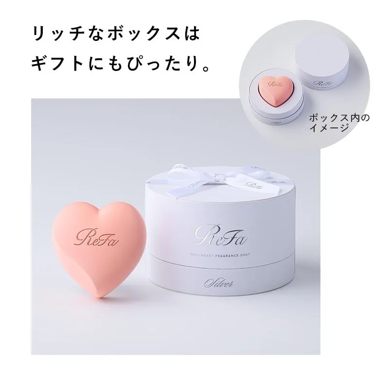 ReFa Heart Fragrance Soap 心型香氛潔膚皂 110g