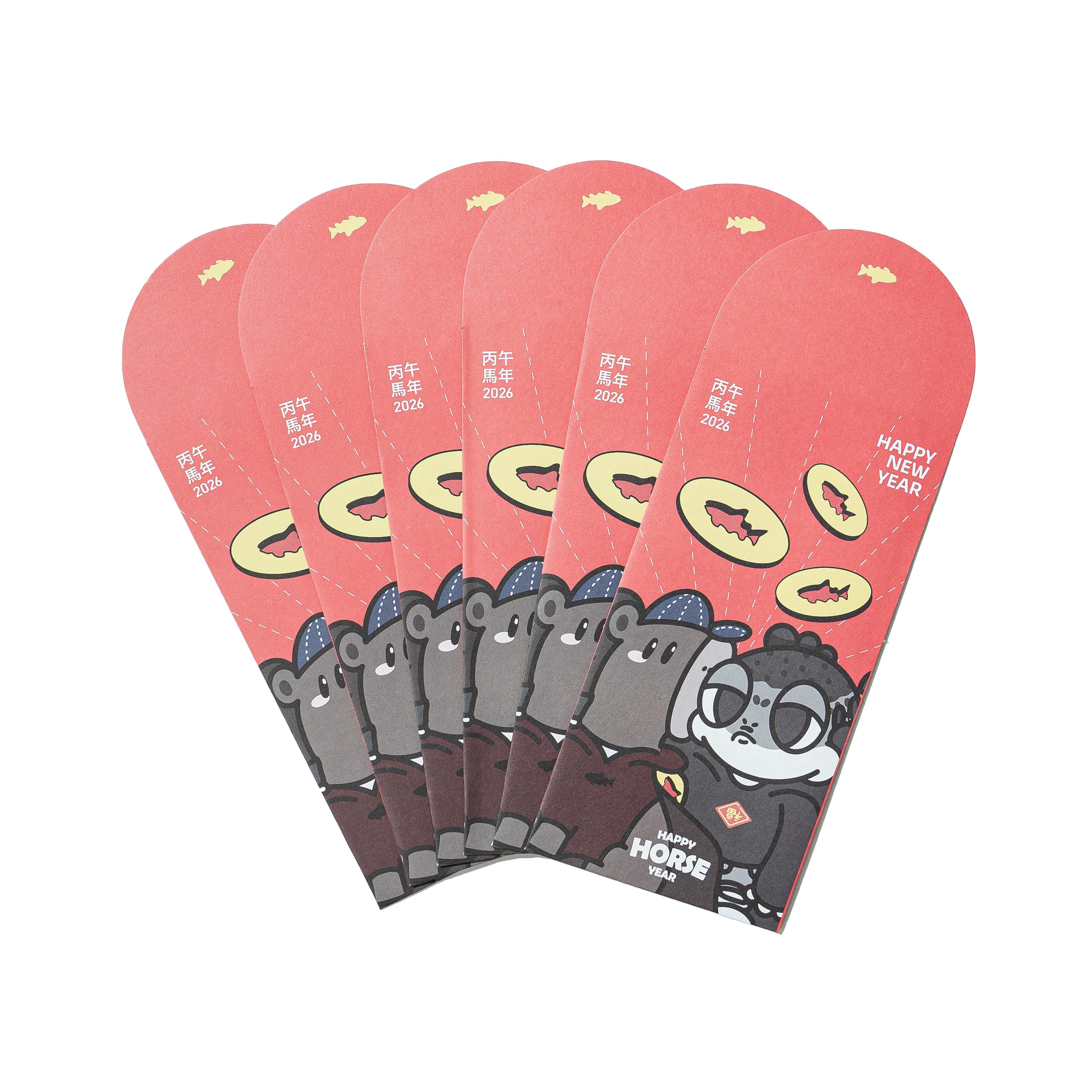 AGLITY HOUSE - Red Envelope 馬年紅包袋 [10入]