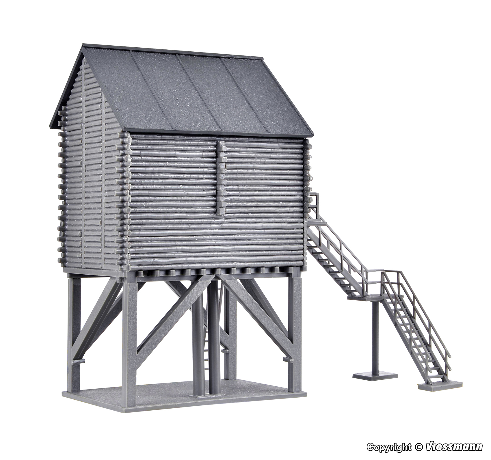 Vollmer 45635 HO規 帶馬達驅動鎖定擋板的砂石裝載機終端 功能套件