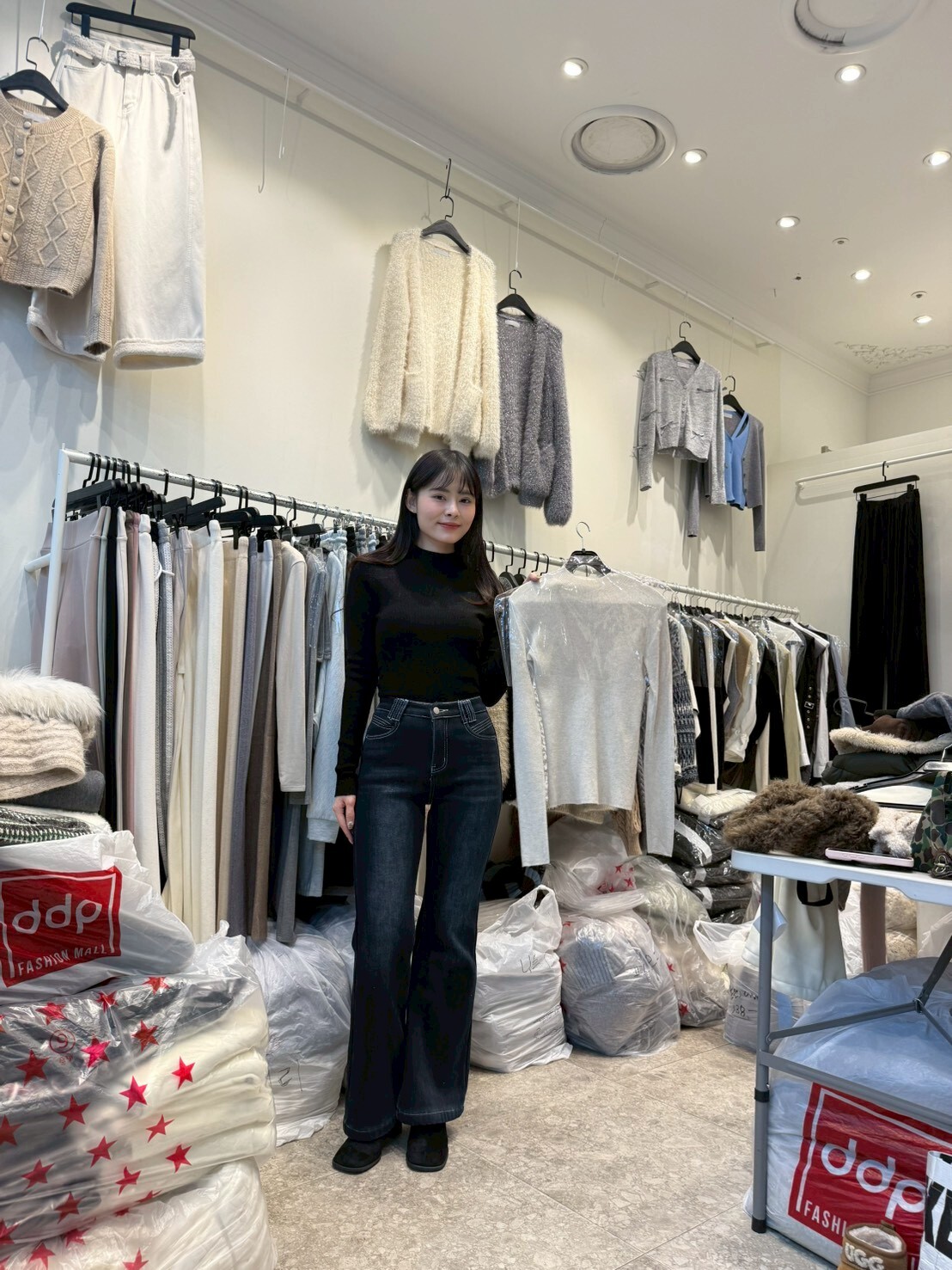 WE5327 幼坑紋立領上衣