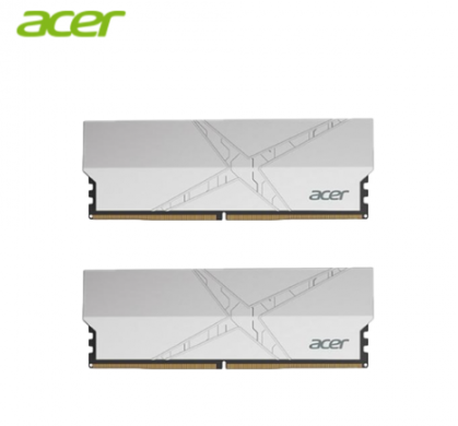 ACER 宏碁 HT200 DDR5-6000 64G(32G*2)(CL30) 超頻桌上型記憶體-銀