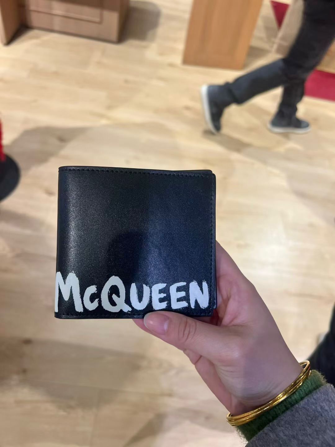 Outlet Mcqueen Mens Wallet