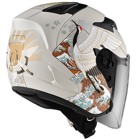 ASTONE DJS BM19 平暖灰/咖 3/4罩帽款