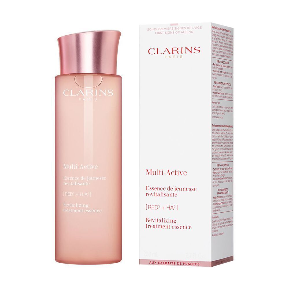 嬌韻詩 （新版）青春賦活透亮精華水賦活保濕粉水200ml 多元活膚修護精華水 [平行進口]