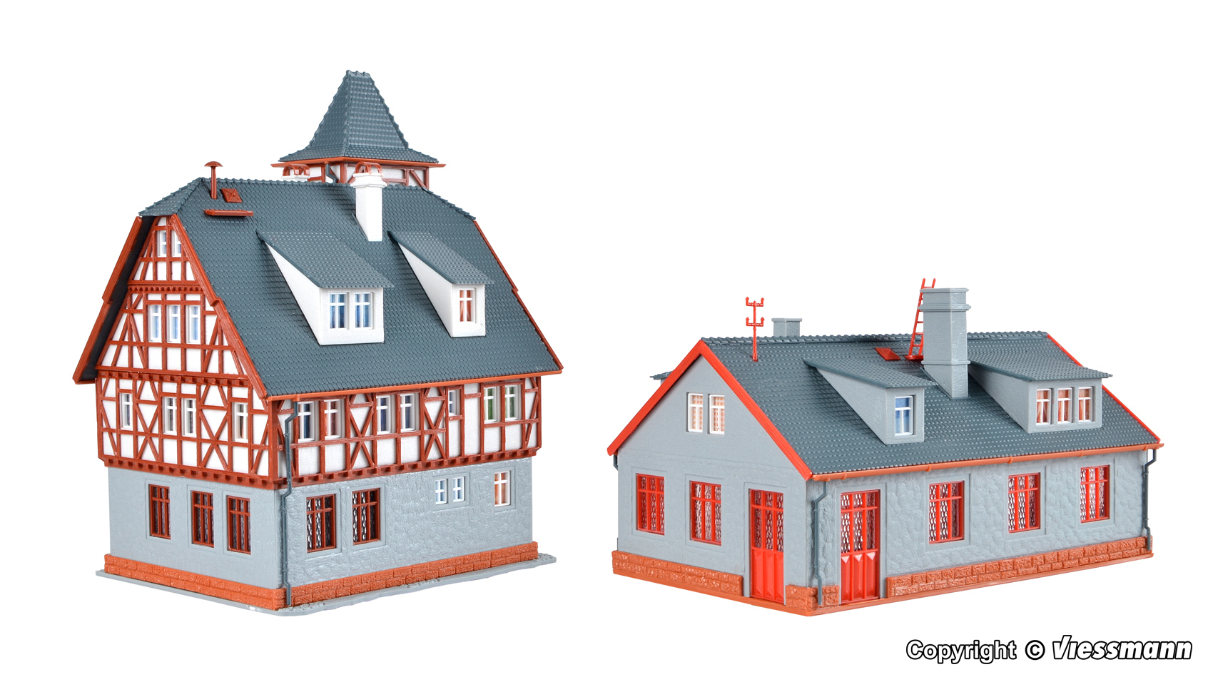 Vollmer 47780 N規 消防站 五軌.套件