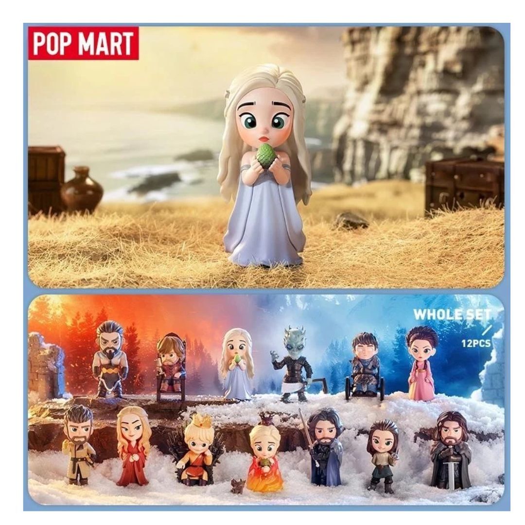 POP MART 泡泡瑪特 權力遊戲系列盲盒 盒玩 (全12+1隱藏款)