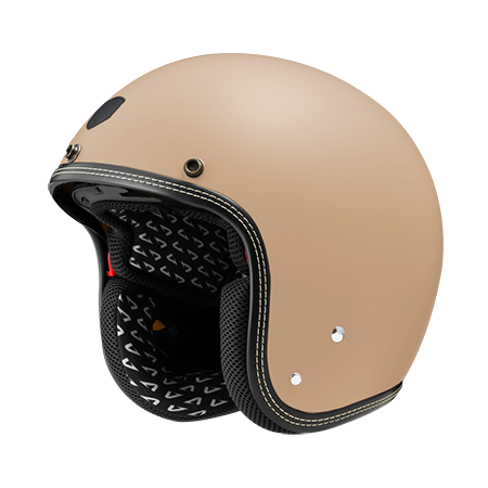 ASTONE SP3 消光奶茶 3/4罩帽款