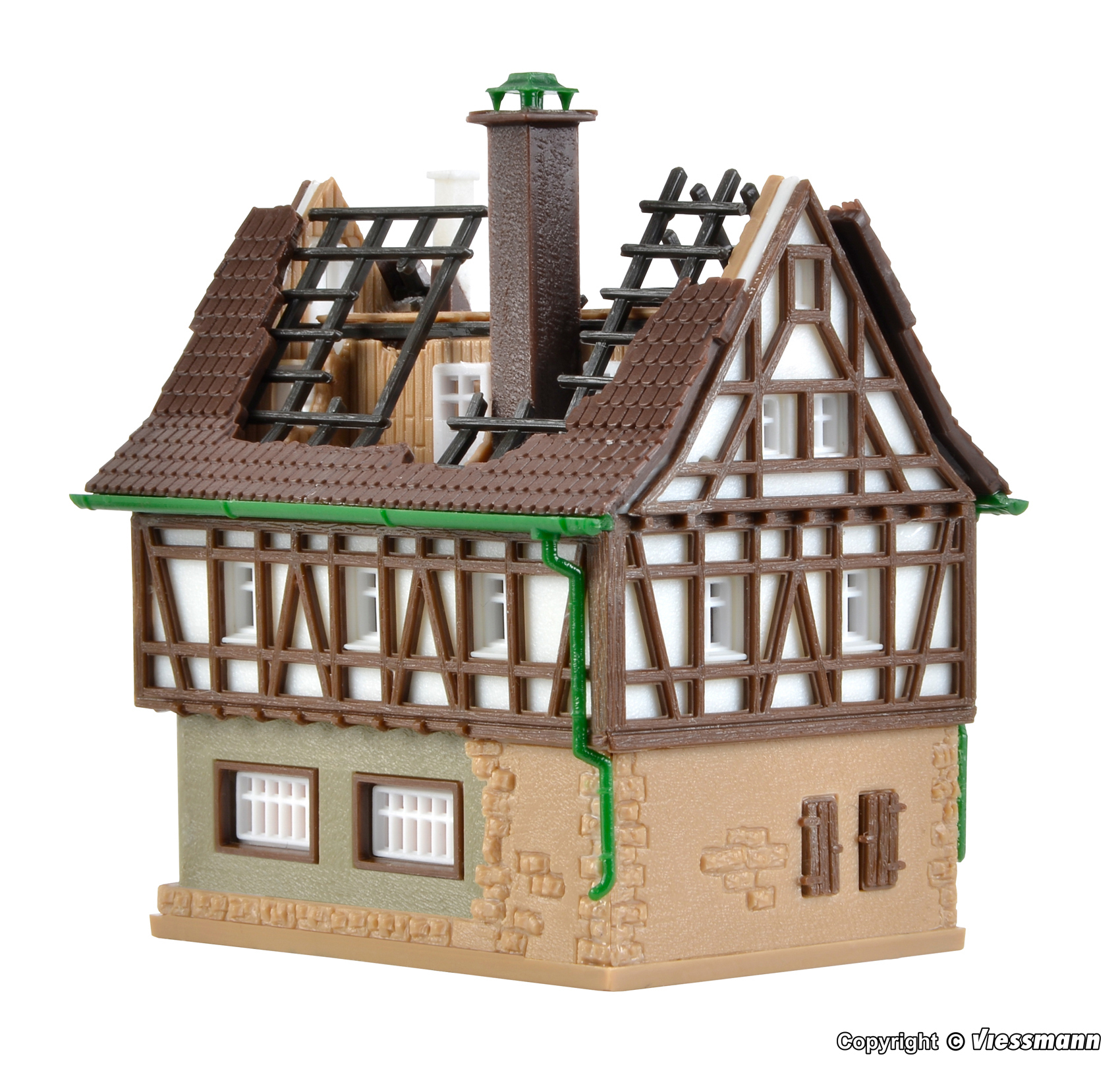 Vollmer 49538 Z規 燃燒的房子.套件