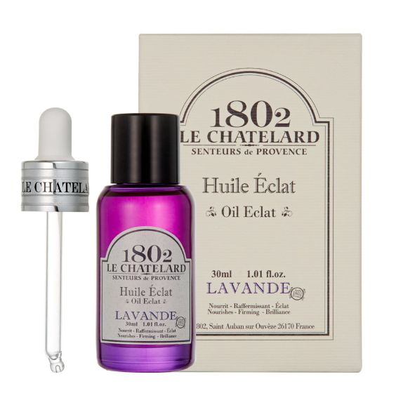 ES251221-H20 Le Chatelard 1802 OIL ECLAT 法國天然草本全效修護精華油 - Lavender 薰衣草 30ML (EXP 2026/2027)