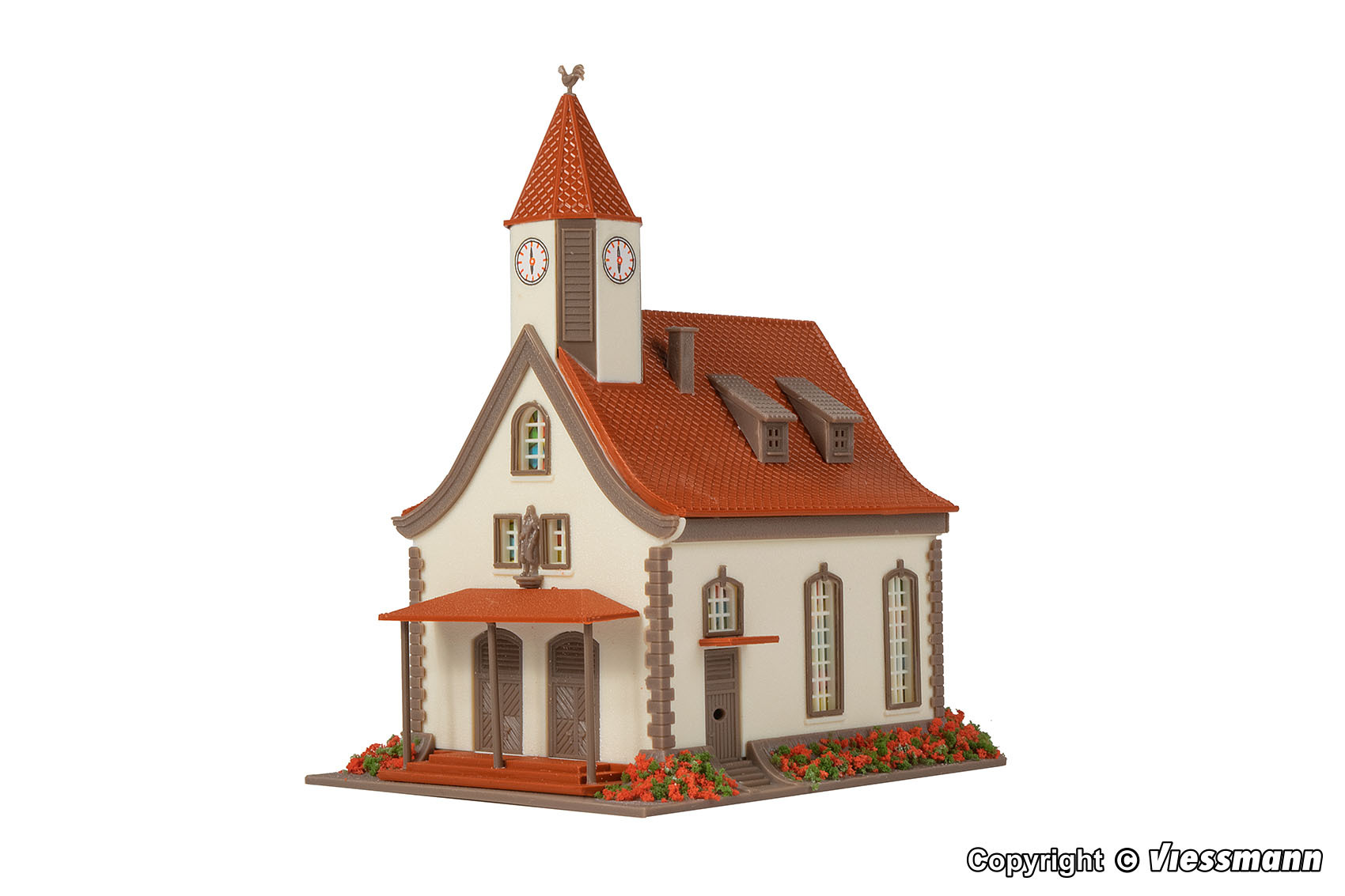 Vollmer 49560 Z規 鄉村教堂.套件