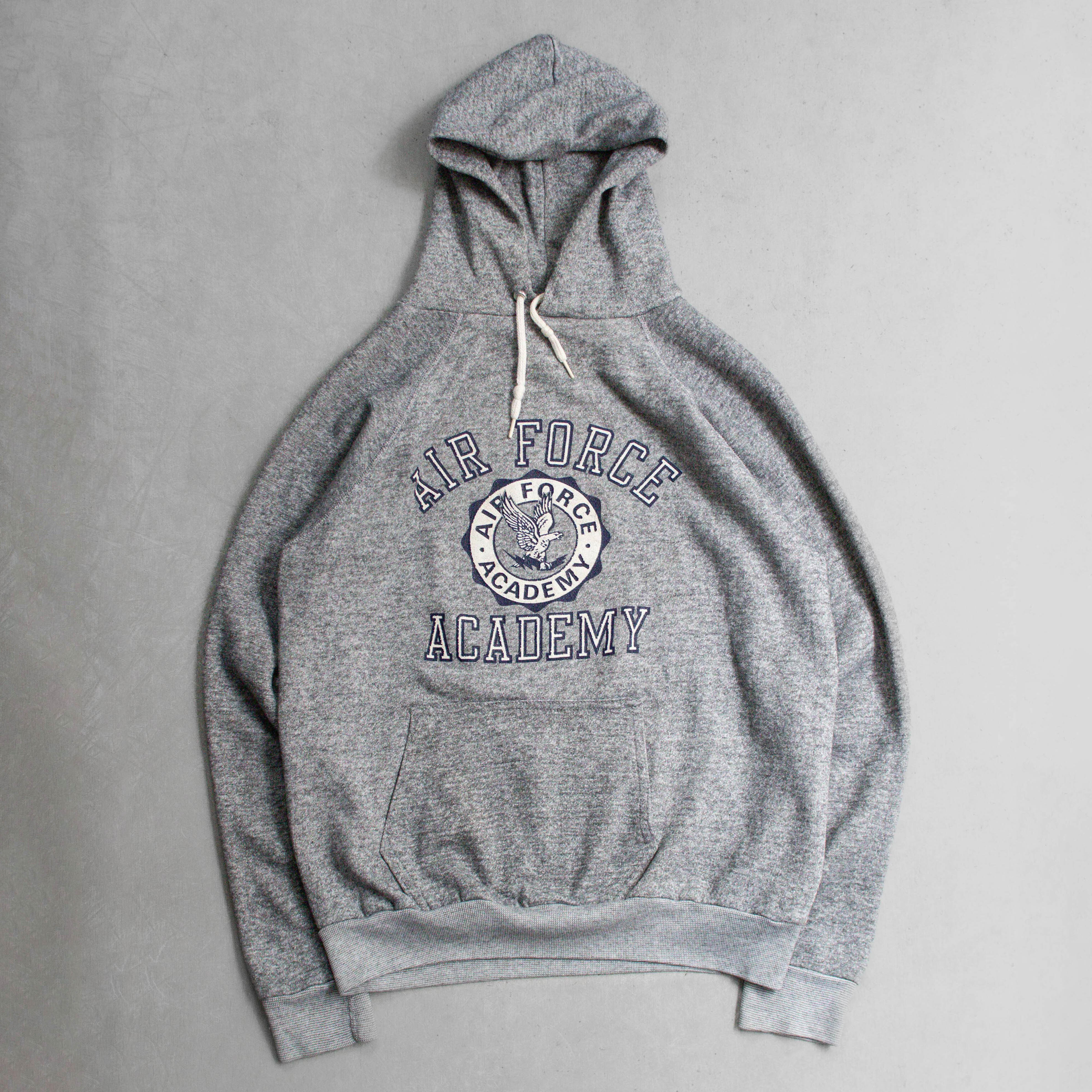 ARTEX COLLEGE HOODIE SWEATS 美國製 灰色 空軍 學校 長袖 帽T
