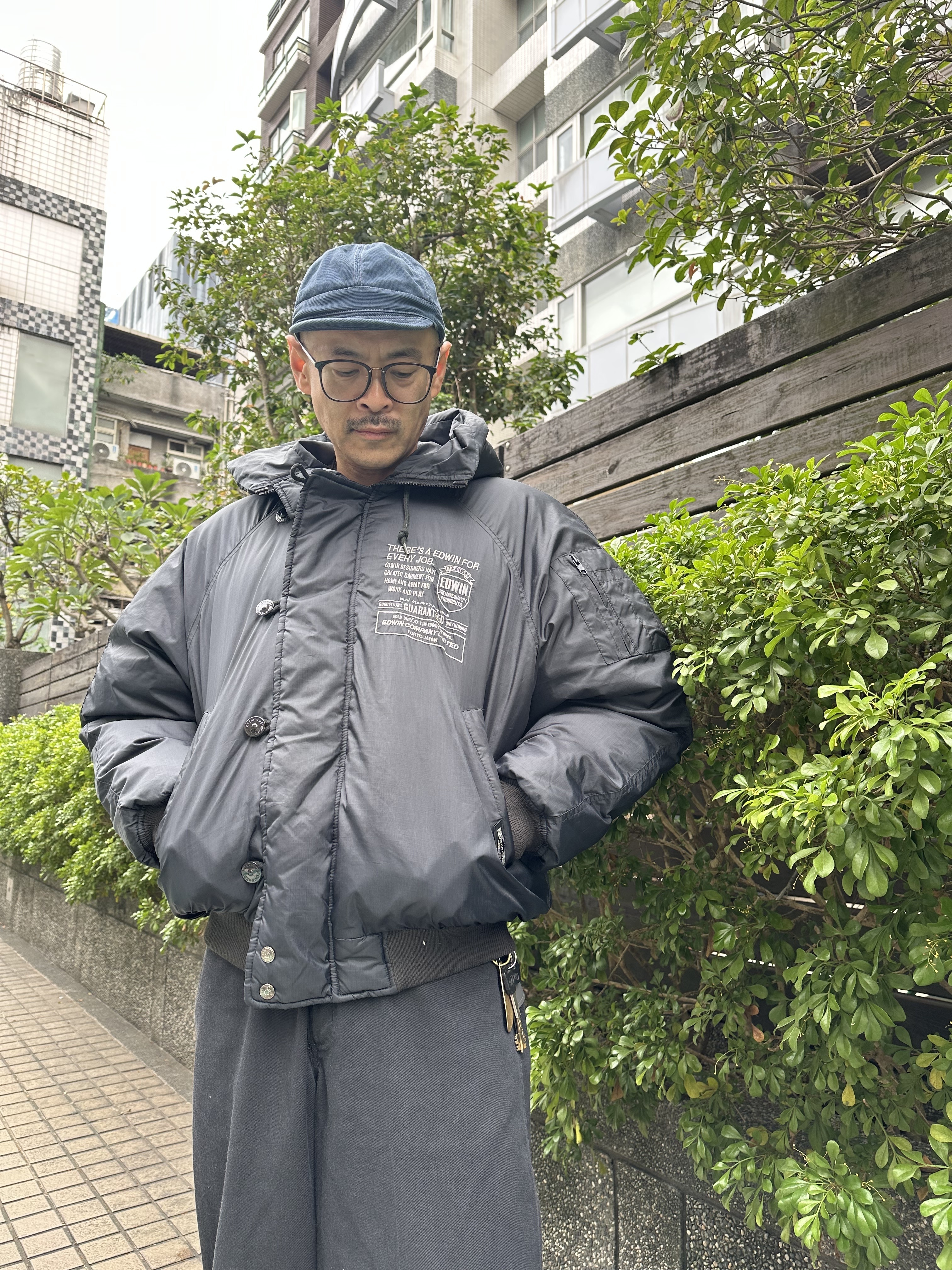 80’s EDWIN N-2B TYPE DOWN JACKET (MADE IN TAIWAN)