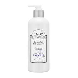 ES251221-H29 Le Chatelard 1802 TRUE LAVANDER BODY LOTION 薰衣草精油身體乳 - Lavender 薰衣草 500ML (EXP 2028)