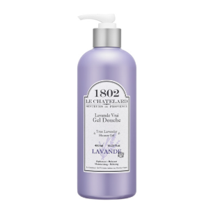 ES251221-H30 Le Chatelard 1802 TRUE LAVANDER SHOWERGEL 100%天然薰衣草精油保濕沐浴乳 - Lavender 薰衣草 500ML (EXP 2028)