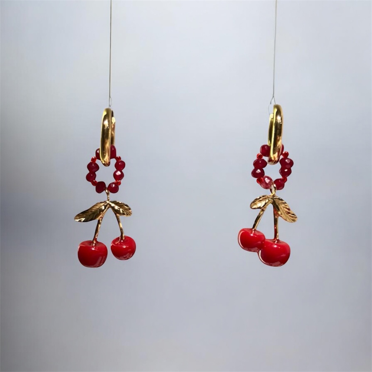 BOHM PARIS-🍒櫻桃耳環