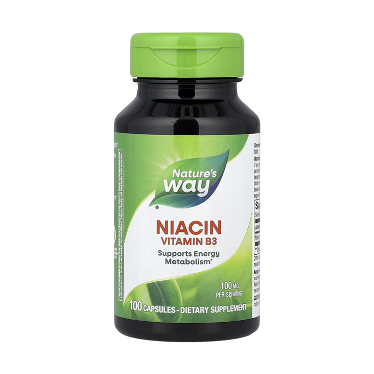 美國 Nature’s Way 煙酸100毫克，100粒膠囊