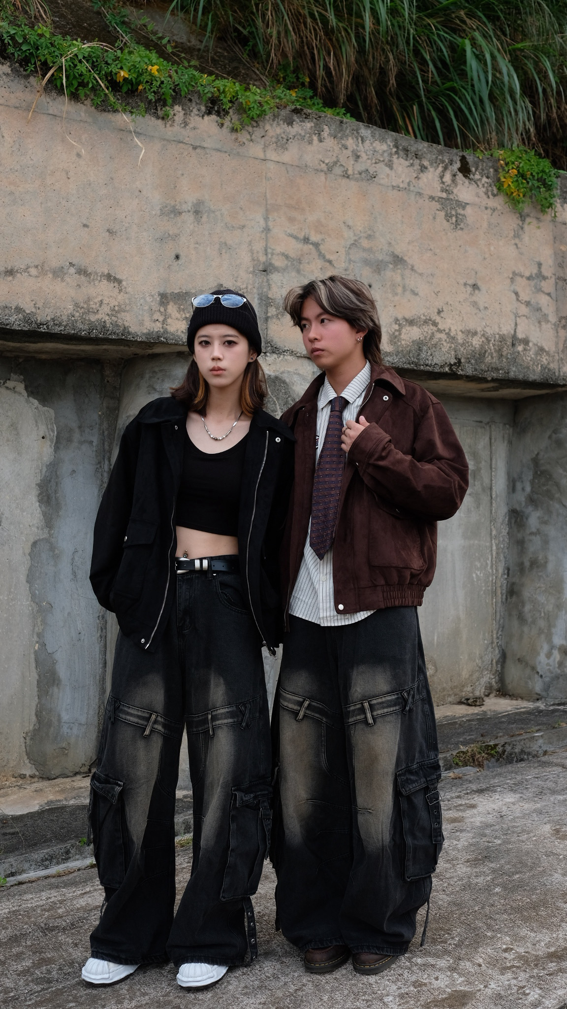 JK0034 2袋絨面外套