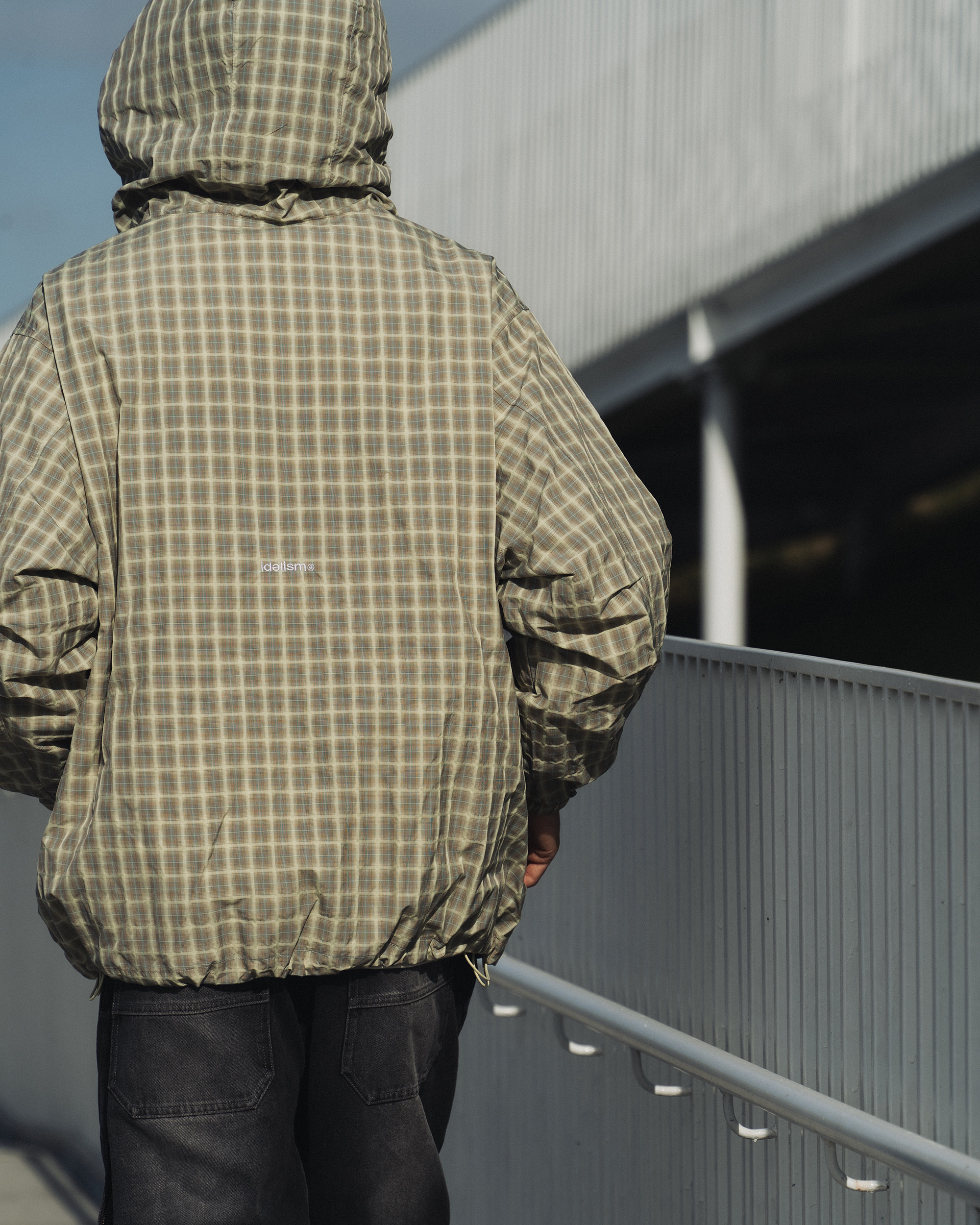 IDEALISM IDE 3D Check Jacket 格紋 機能 外套 兩色