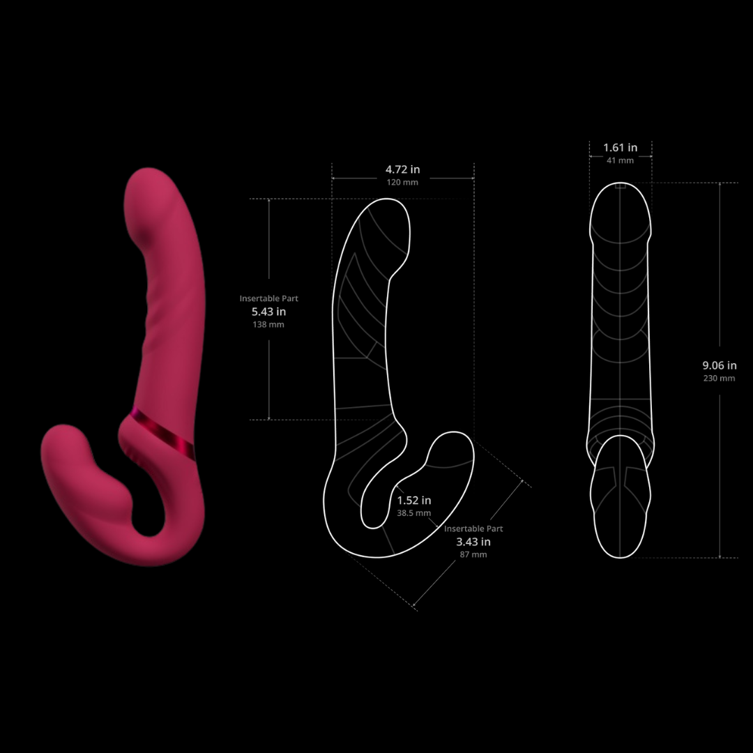 LOVENSE - Lapis 束帶穿戴式仿真陽具震動棒