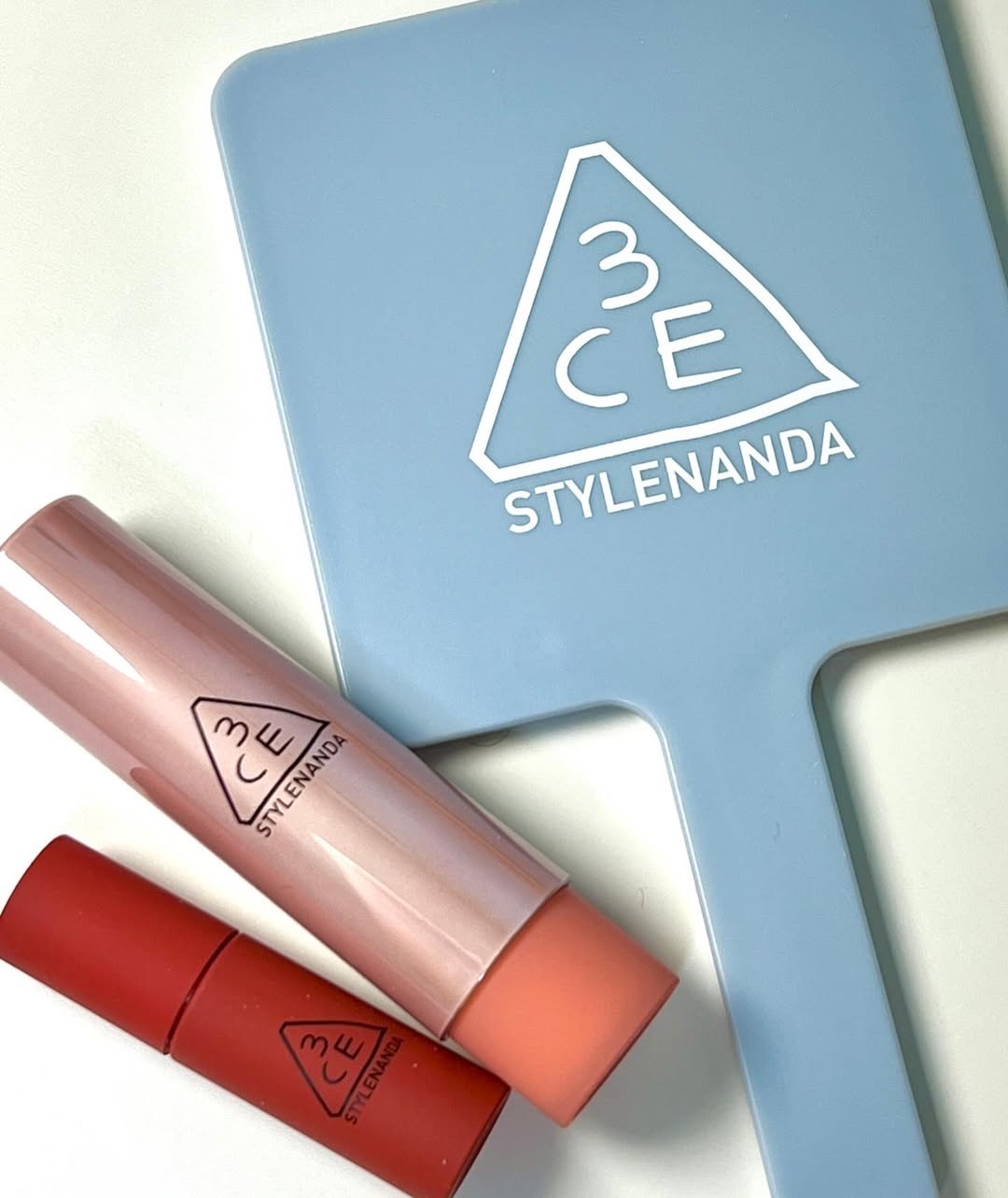 【現貨】韓國 3CE 水潤保濕 光澤潤唇膏 Glazy Lip Glow 超值組