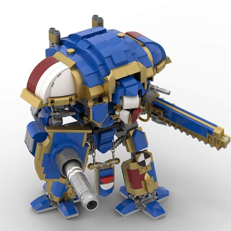 MOC 40K Imperial Knights Buildings Set Fit Lego NO BOX MOC40002