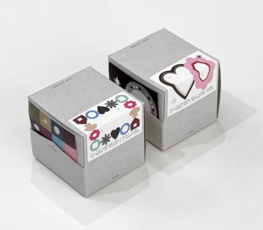 Flagg｜捲式標籤貼 Shiny Frame (1312)