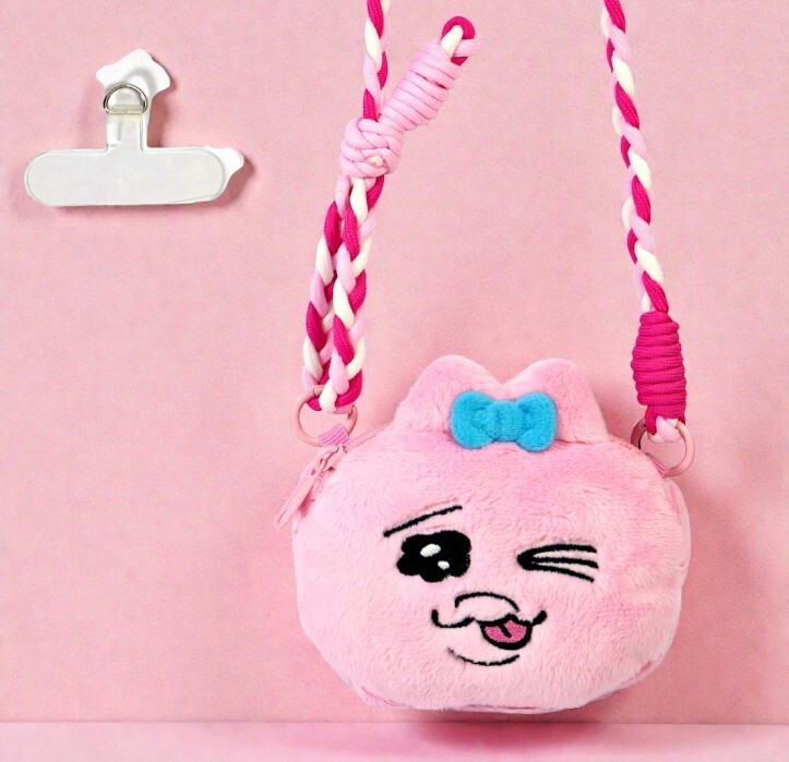 褲褲兔 底褲兔 - 毛絨斜揹袋