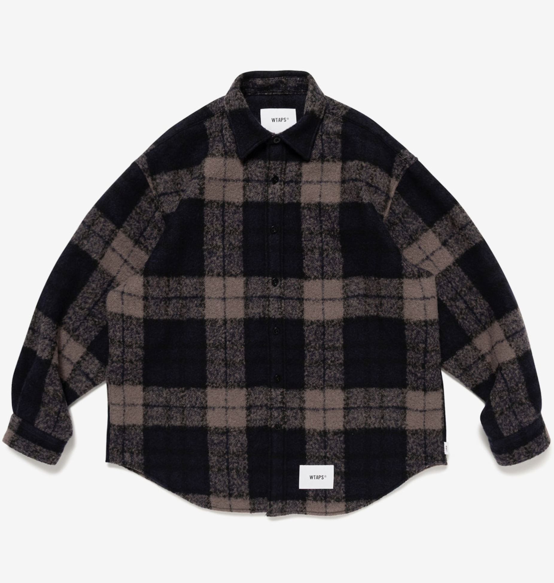 [Instock] WTAPS FW25 TXT 02 / LS / WONY. TWEED. TEXTILE. OF | GREIGE
