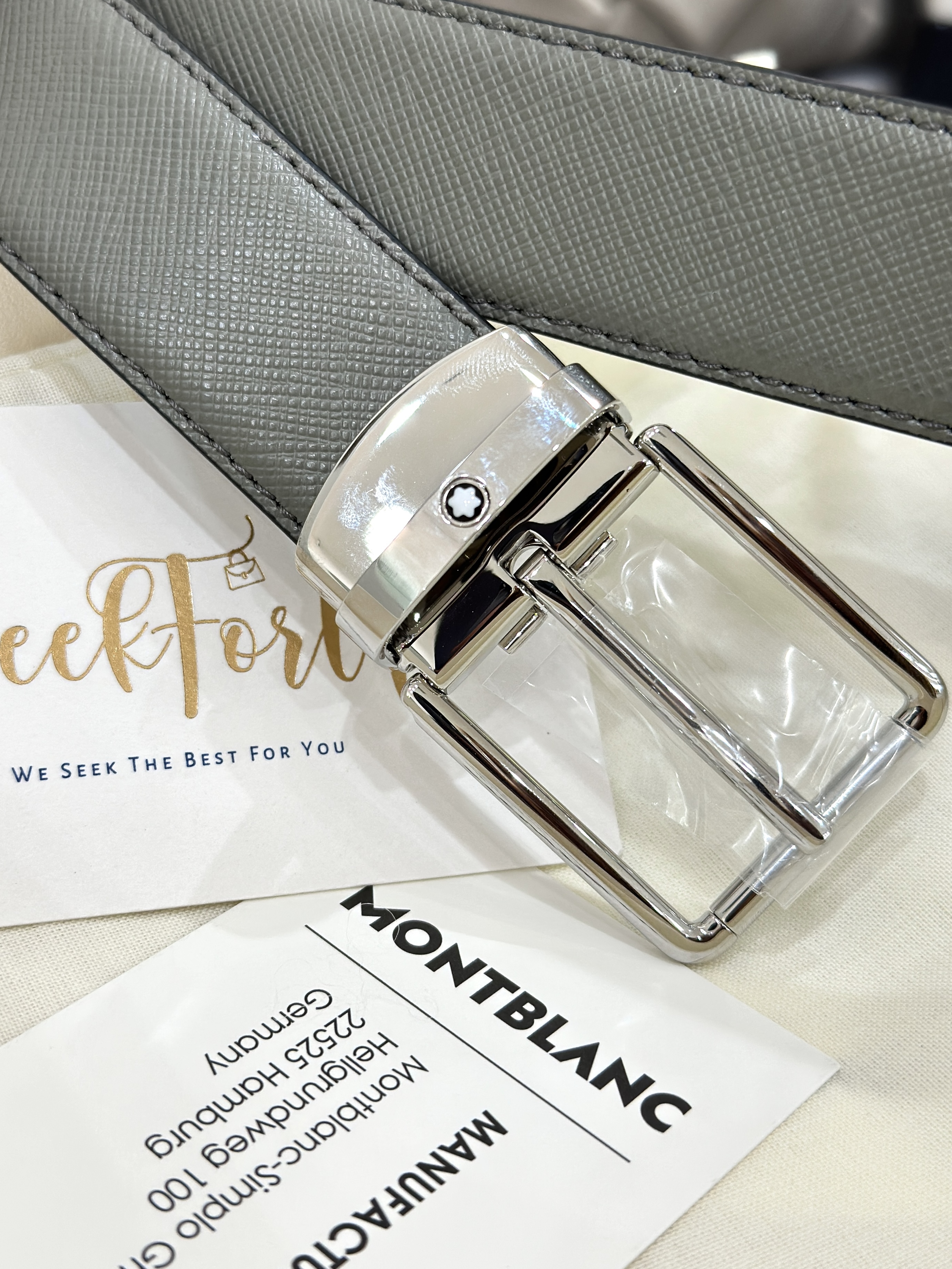 MONTBLANC Reversible Belt 3CM