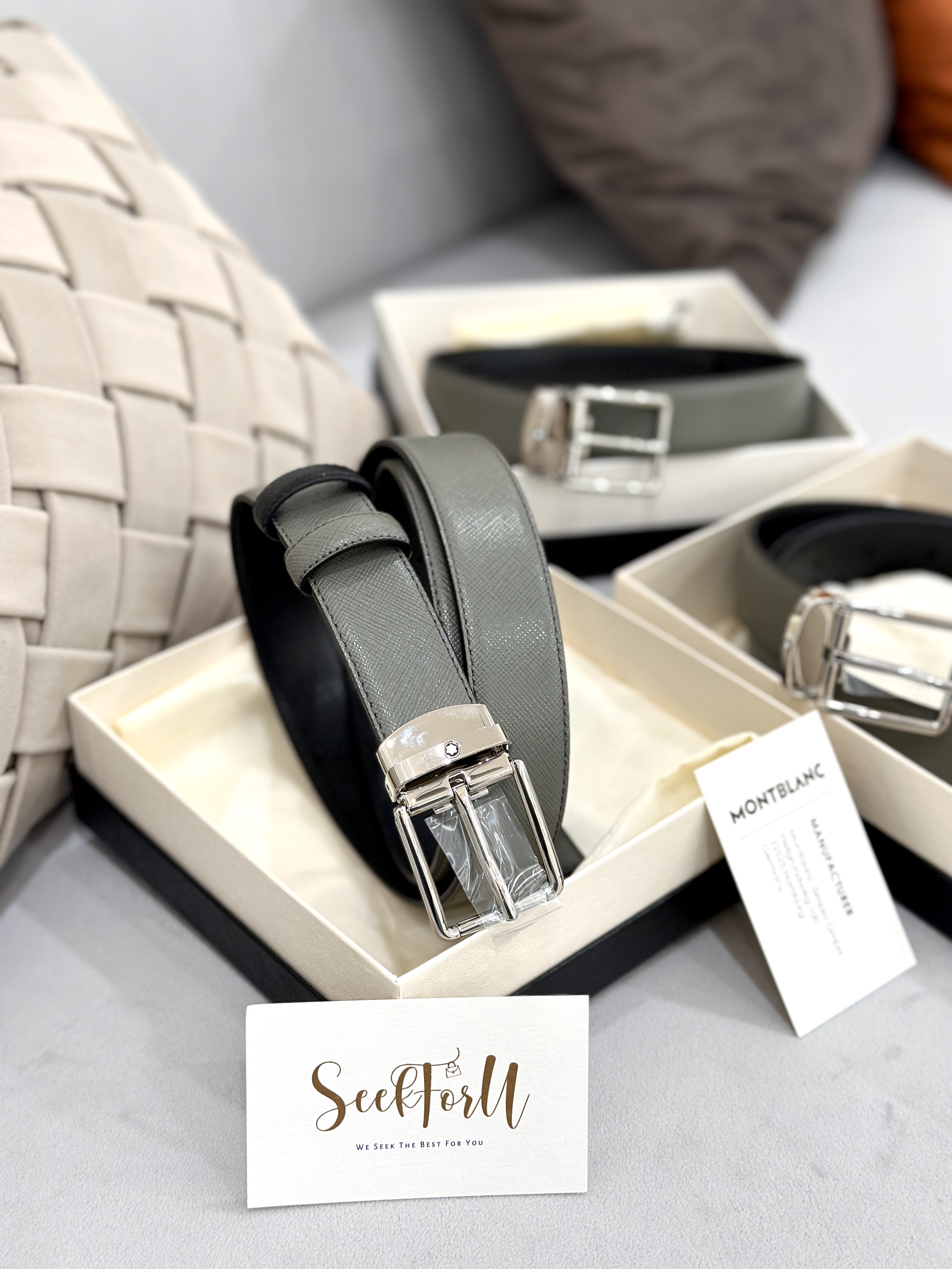 MONTBLANC Reversible Belt 3CM