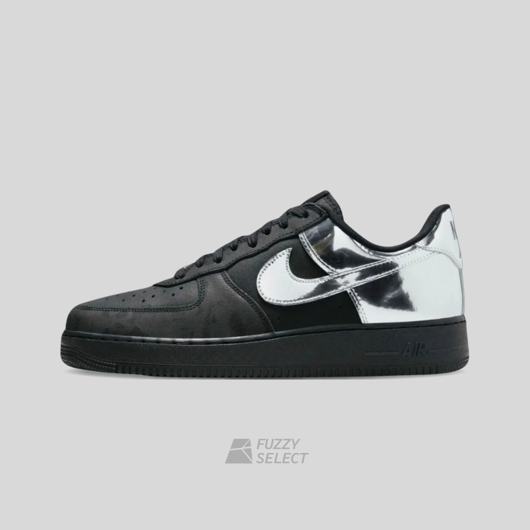 【逢甲FUZZY】Nike Air Force 1 "All-Star" 黑銀 塗鴉 反光 HF2885-001