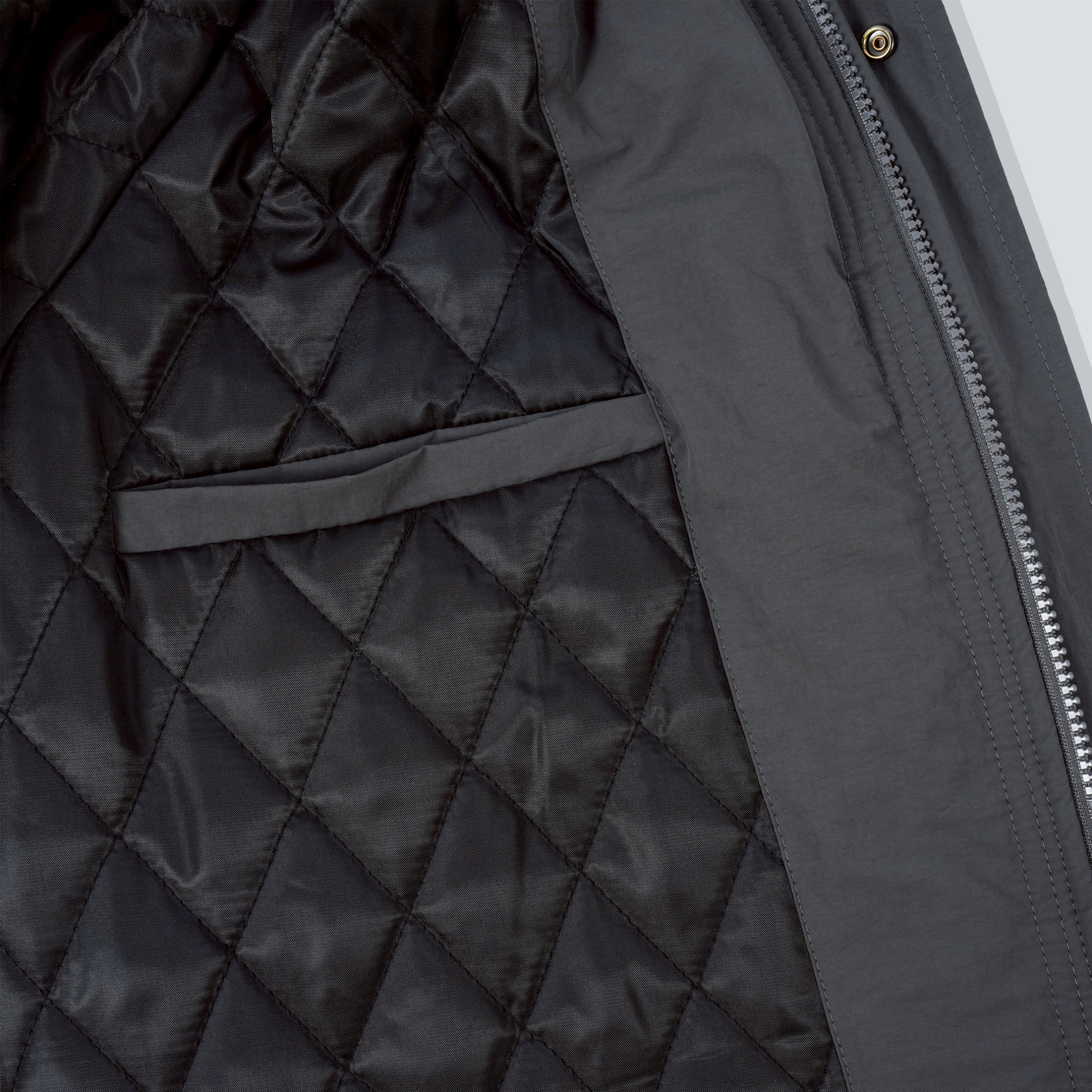 SBG 絨毛拼接寬鬆鋪棉外套 SB9001