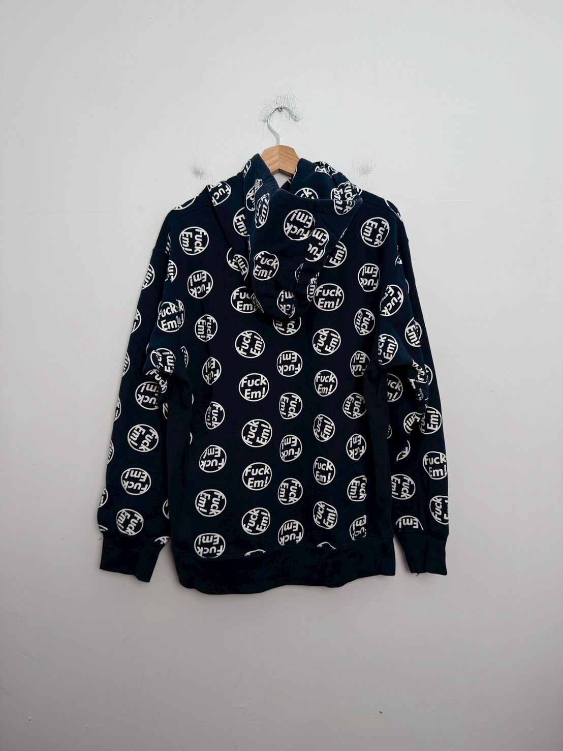 Supreme FW14 F*ck Em Hoodie SIZE L