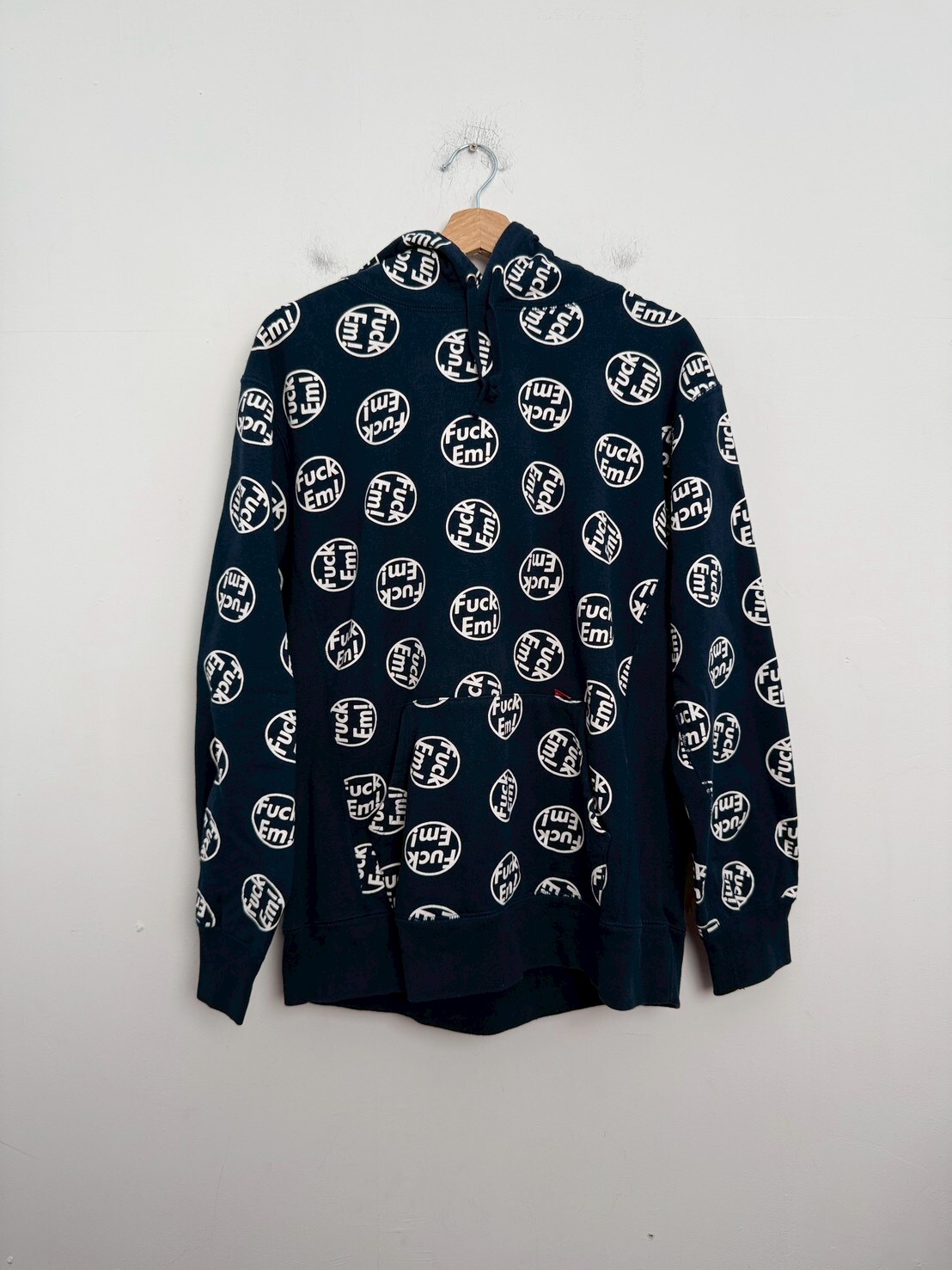 Supreme FW14 F*ck Em Hoodie SIZE L