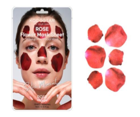 SJ087 KOCOSTAR 玫瑰花片切片面膜 1P EXP：09.2026