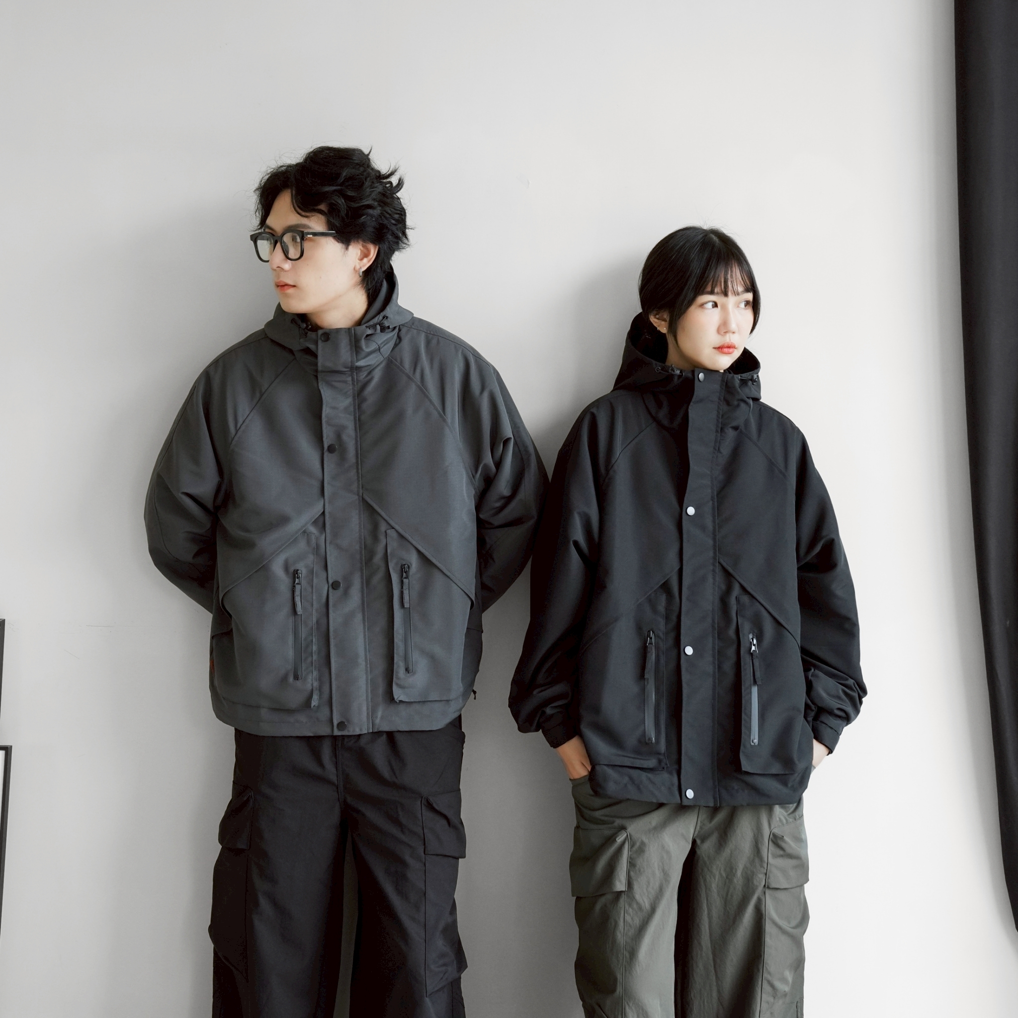 SBG 立體剪裁機能連帽外套 SB0546