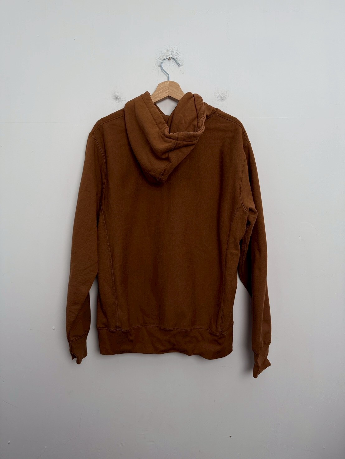 Supreme Arabic Logo Hooded Sweatshirt BROWN SIZE M