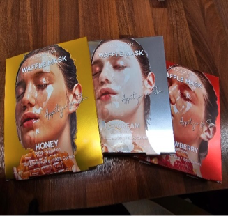 SJ091 KOCOSTAR 華夫餅面膜套裝 6片裝