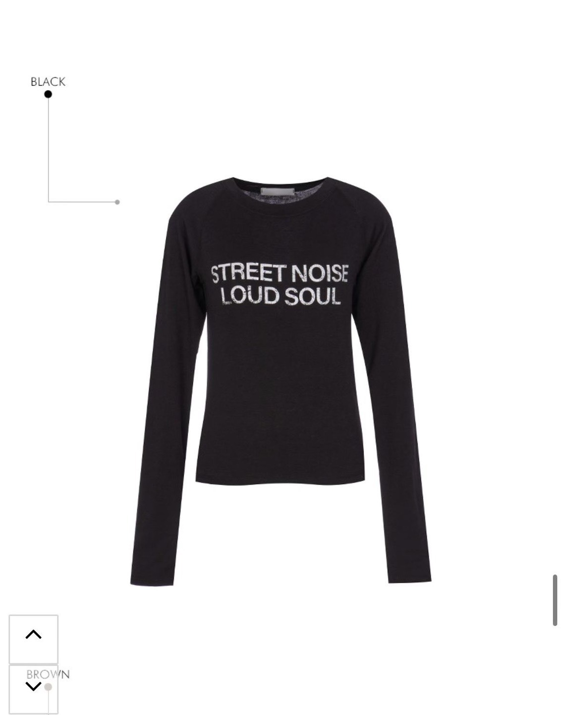 #AD143修身字母上衣(黑/白)