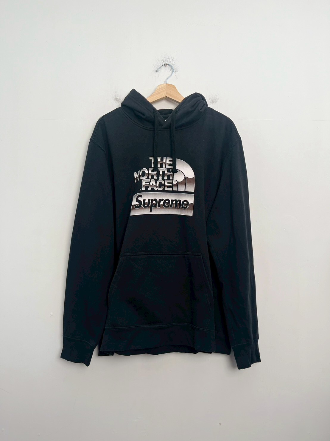 Supreme The North Face Metallic Logo Hooded Sweatshirt SIZE XL