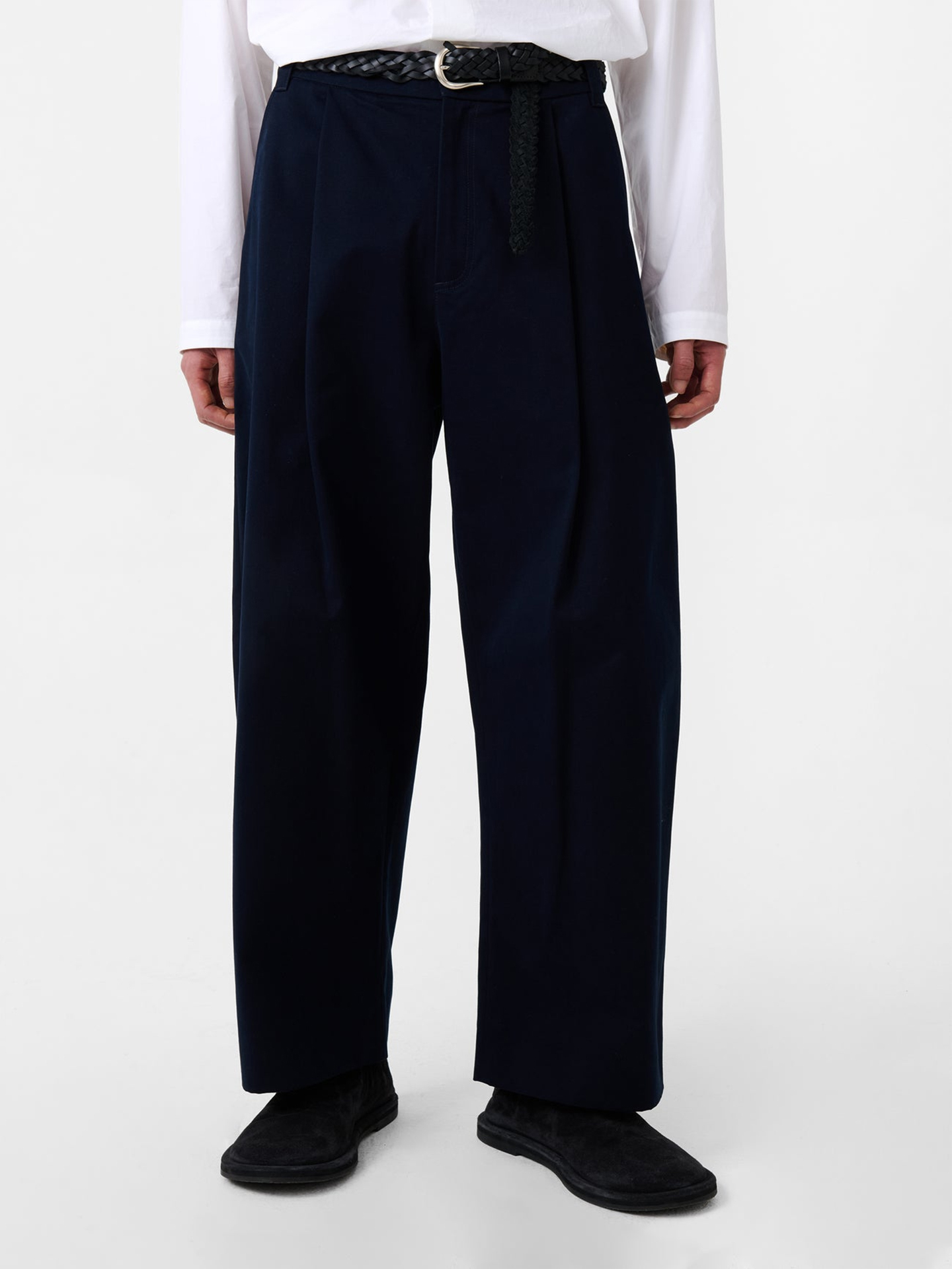 パンツ studio nicholson sorte volume pants navy Studio Nicholson Sorte Pant Navy