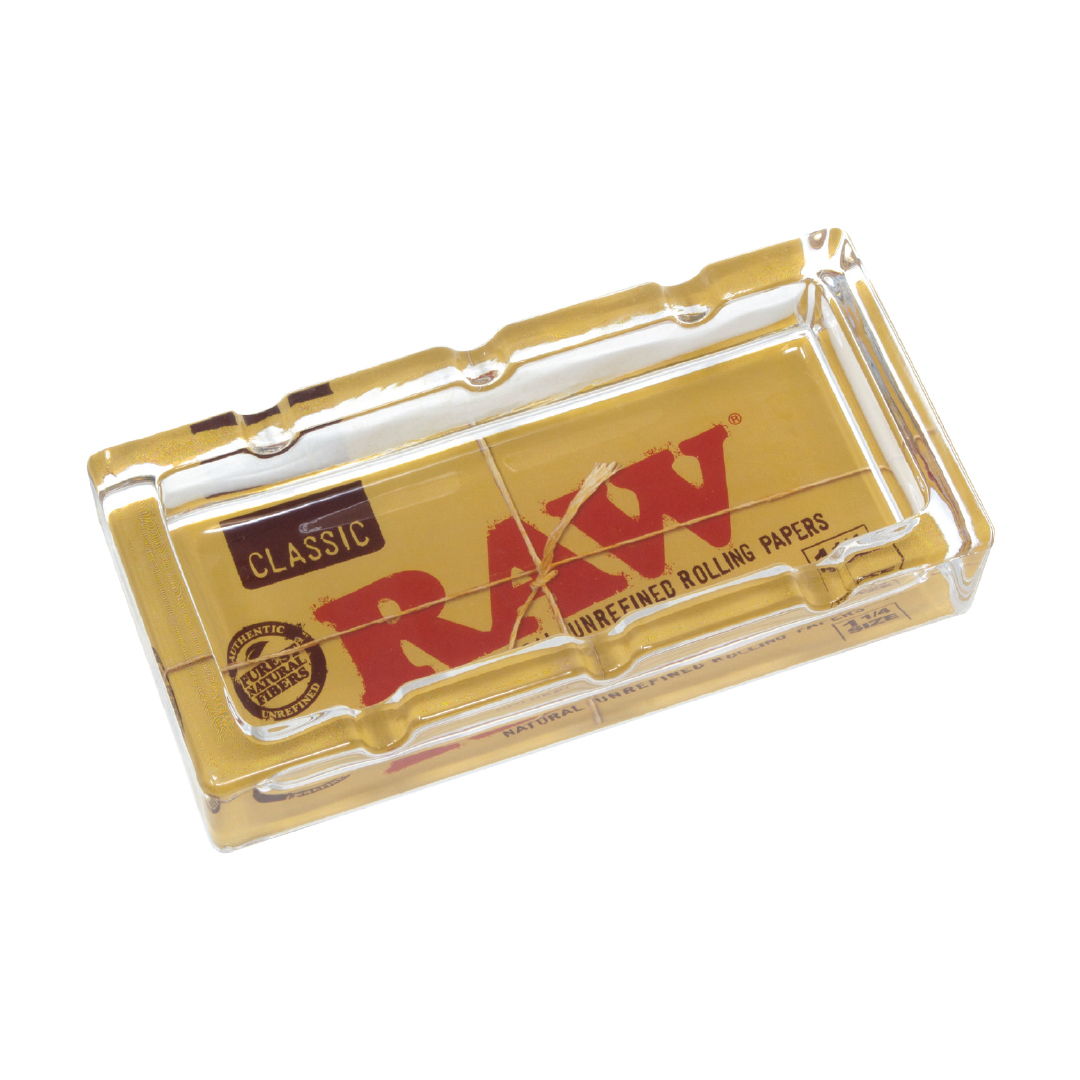 RAW CLASSIC PACK GLASS ASHTRAY