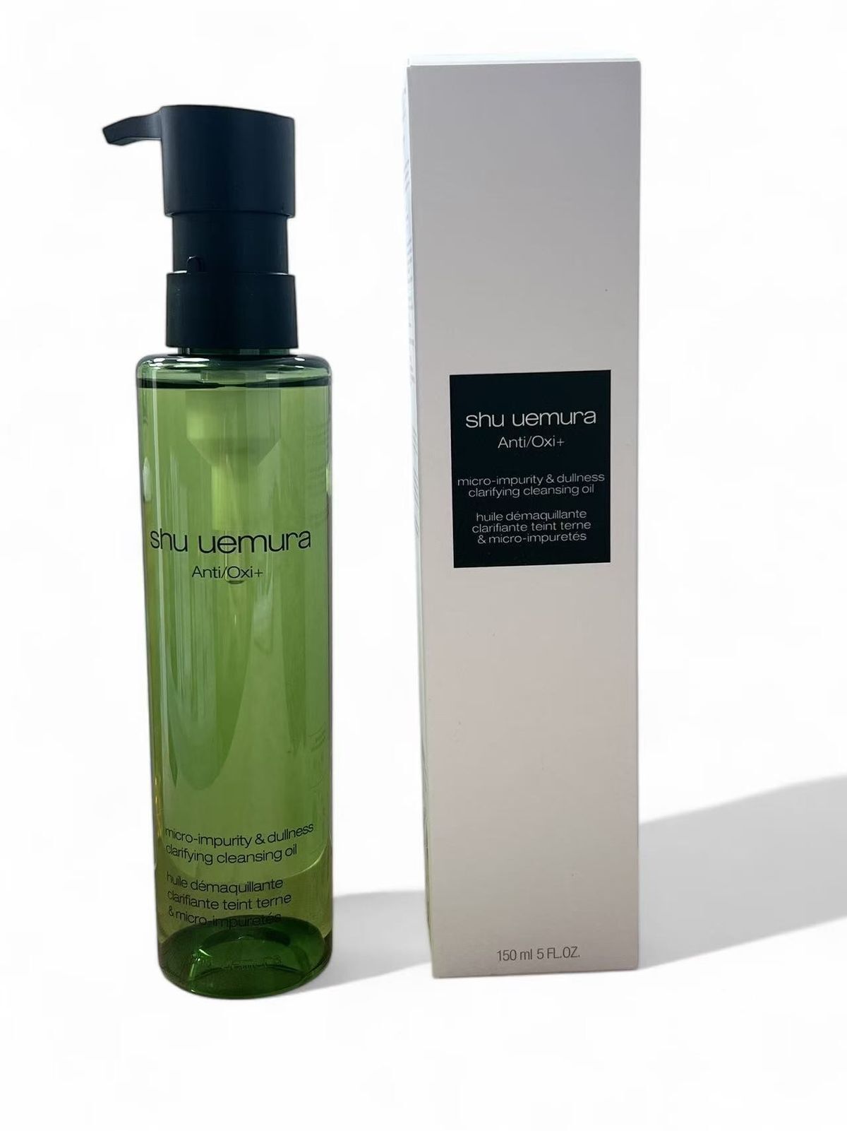 shu uemura 植村秀 Anti/Oxi+綠茶抗污染潔顏油 150ML[平行進口] 新版