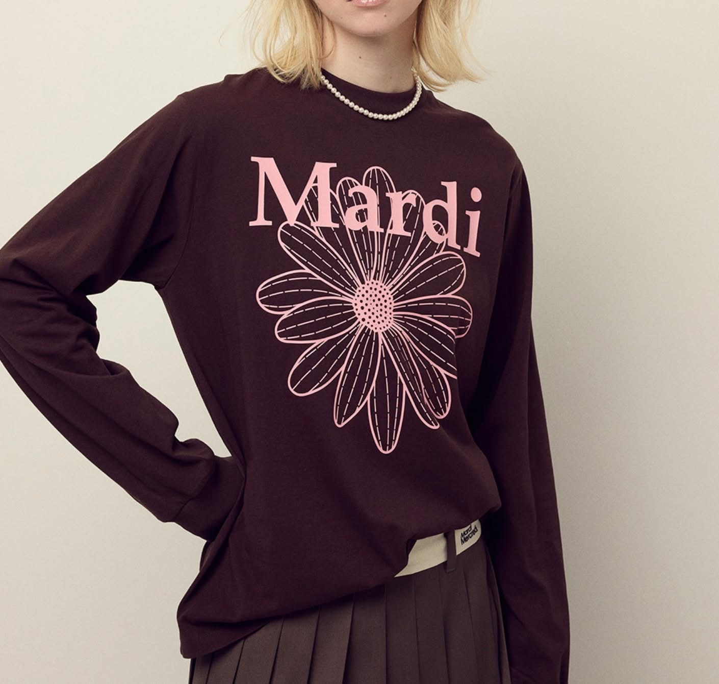 Mardi Mercredi 花花 長袖（K12 MM712）