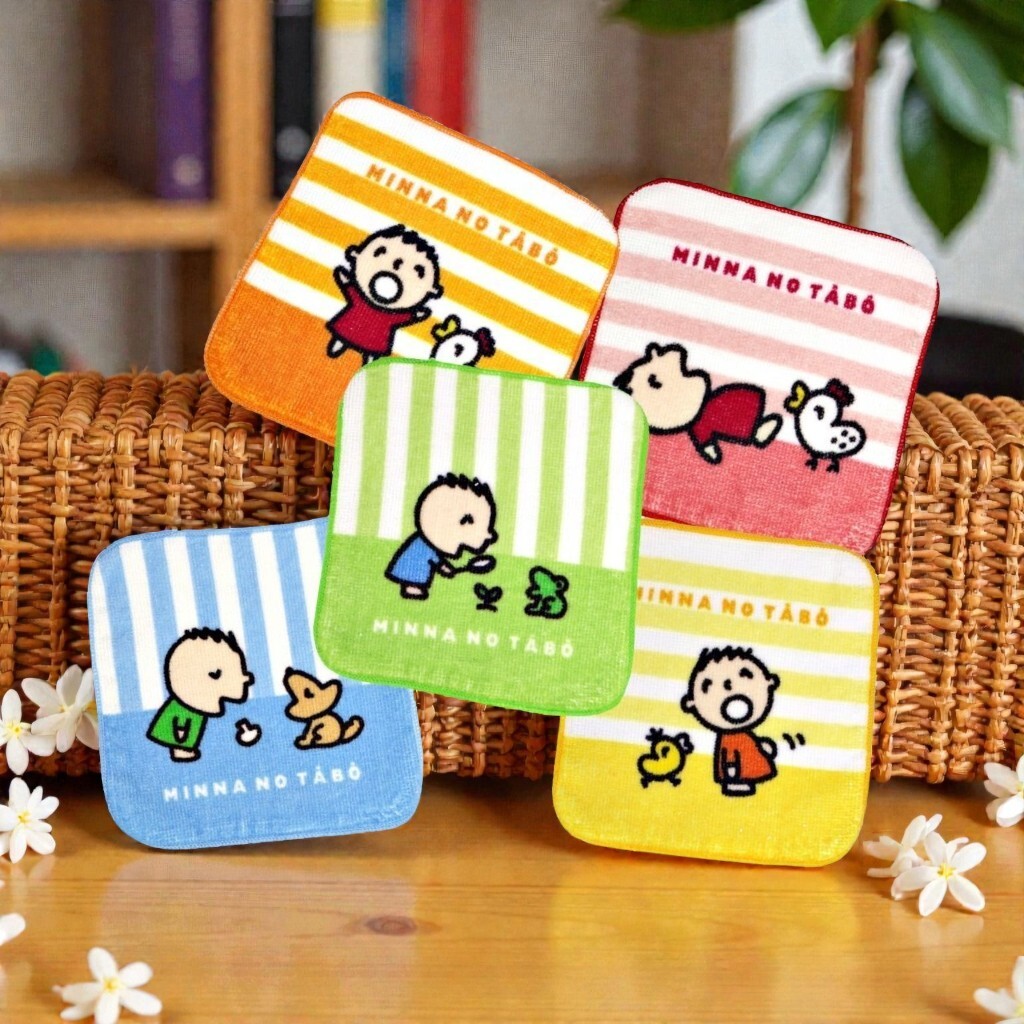 大口仔 Sanrio 5P兒童純棉多用途抹手巾