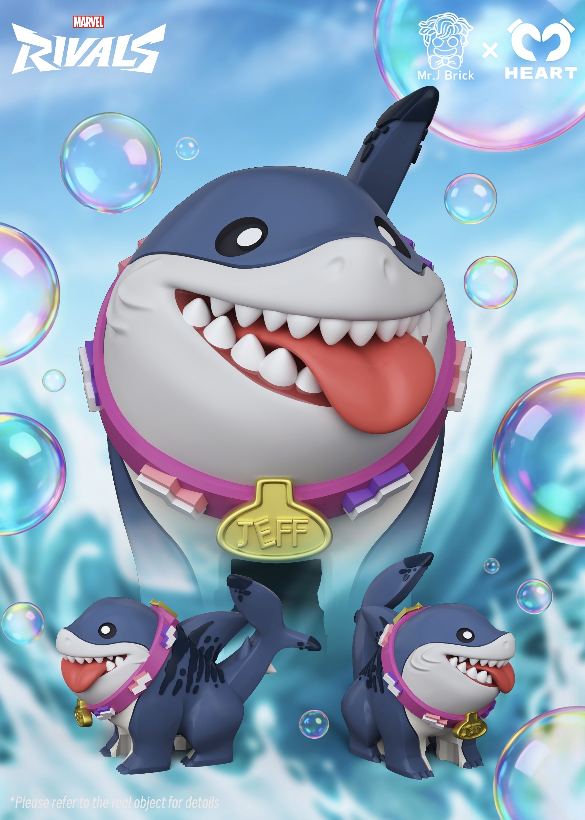 【預訂】【HEART x Mr J Brick】冰月花雪