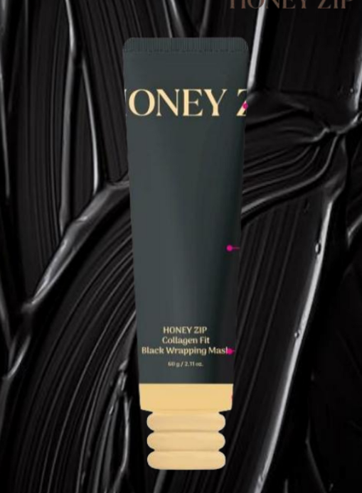 CA251221-E18 Collagen Fit Black Wrapping Mask 黃金蜜膠原煥亮塗抹面膜 60G (EXP 14/11/2027)