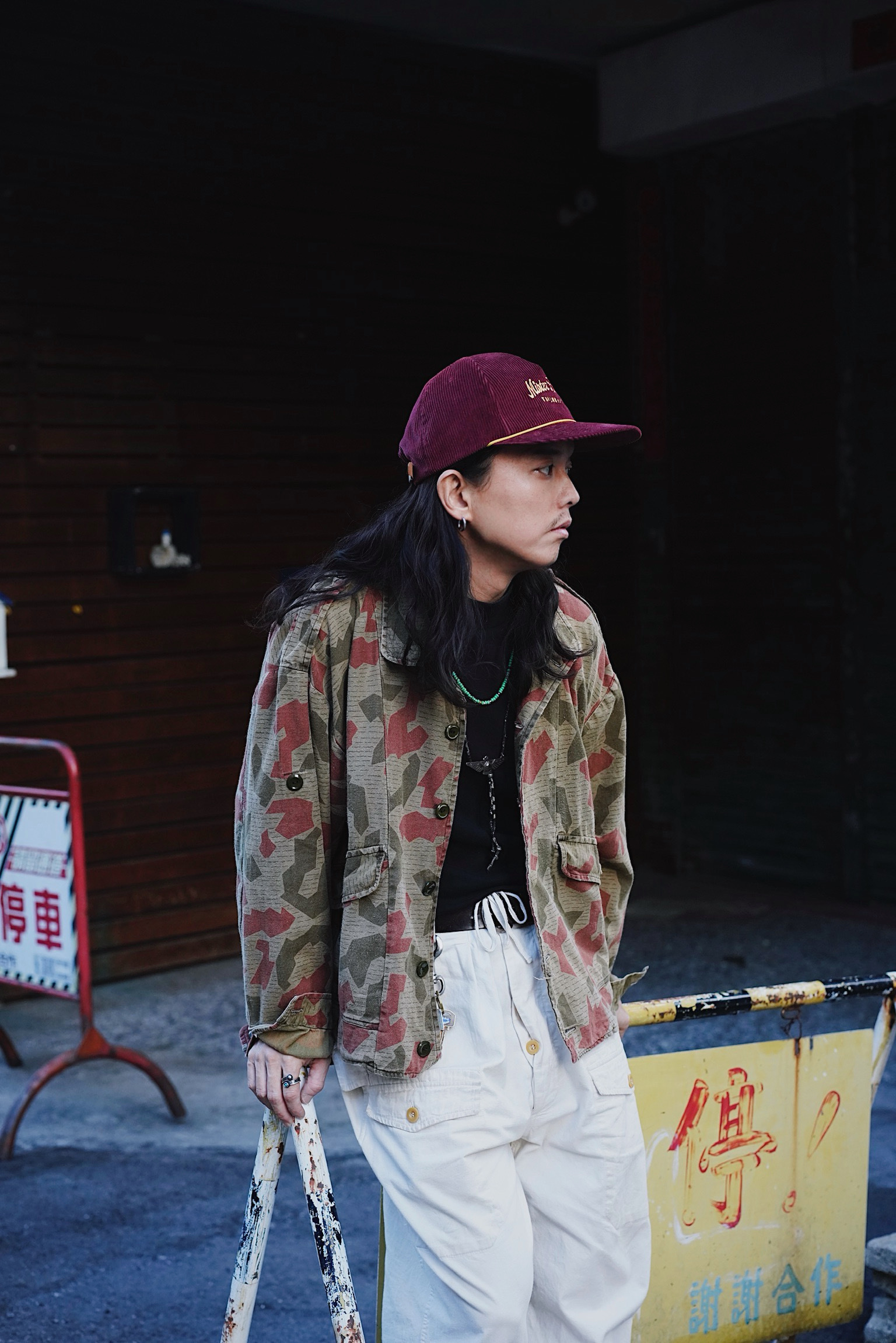 50s West German BGS Early Splitter Camo Jacket / 1950 年代 西德邊防部隊 早期兩口袋 Splittertarn 迷彩外套