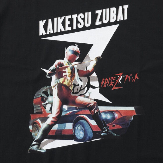 239994 Pbandai 預訂 2026/4月 快傑ズバット　Tシャツ　快傑ズバット＆ズバッカー柄